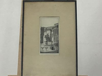 Lot 619 - TWO ETCHINGS