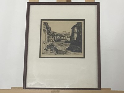 Lot 621 - TWO ETCHINGS