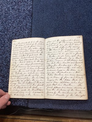 Lot 100 - TAIPING REBELLION AND MEDICAL INTEREST, INTERESTING EPISTOLARY DIARY