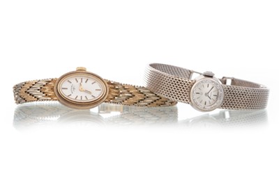Lot 817 - TWO NINE CARAT GOLD COCKTAIL WATCHES