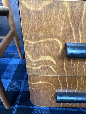 Lot 386 - JINDRICH HALABALA (CZECHIA, 1903-1978), PAIR OF ART DECO BEDSIDE CABINETS