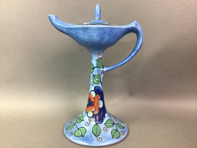 Lot 4 - CHAMELEON WARE ART DECO JUG