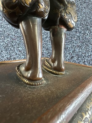 Lot 1146 - MIYAO EISUKE, JAPANESE BRONZE FIGURE