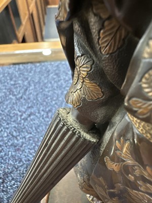 Lot 1146 - MIYAO EISUKE, JAPANESE BRONZE FIGURE