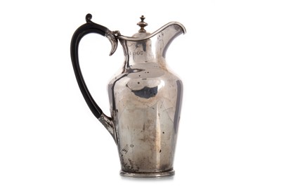 Lot 239 - VICTORIAN SILVER WATER POT