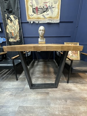 Lot 402 - CALIA BY JOHN LEWIS, OAK DINING TABLE