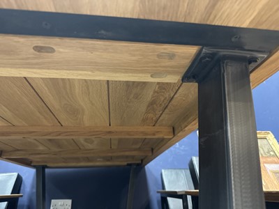 Lot 402 - CALIA BY JOHN LEWIS, OAK DINING TABLE