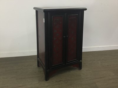 Lot 1149 - REPRODUCTION LACQUERED CABINET