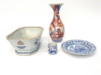 Lot 309 - CHINESE BLUE AND WHITE TUREEN lid lacking,...