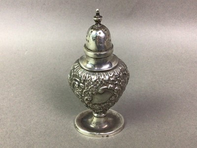 Lot 15 - GROUP OF SILVER AND SILVER PLATED ITEMS