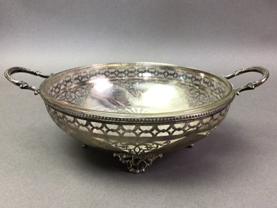 Lot 207 - SCOTTISH SILVER CIRCULAR BOWL