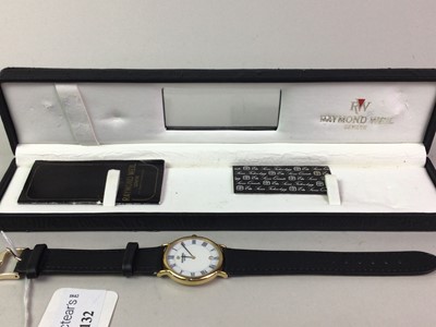 Lot 132 - RAYMOND WEIL GENEVE WRIST WATCH