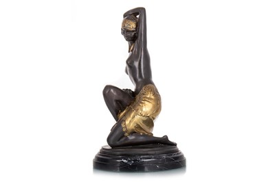 Lot 425 - AFTER EMILE BRUCHON, ART DECO STYLE BRONZE FIGURE