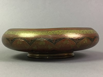 Lot 86 - CIRCULAR BRASS BOWL