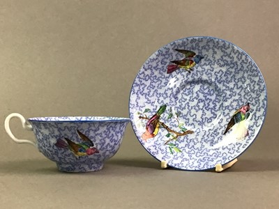 Lot 88 - PAIR OF SPODE TEA CUPS AND SAUCERS