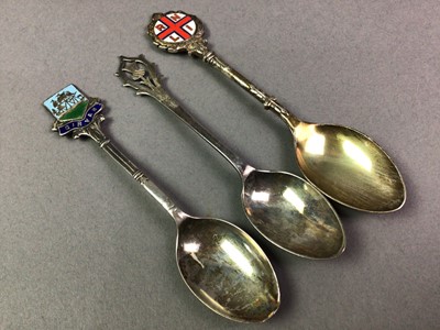 Lot 95 - GROUP OF SILVER TEA SPOONS
