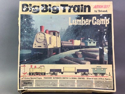 Lot 98 - 'BIG BIG BIG TRAIN ACTION SET' BY TRIANG