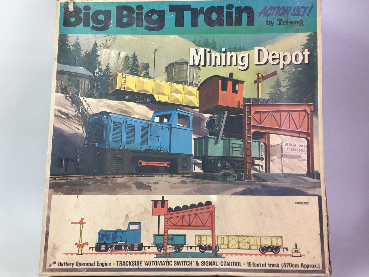 Lot 99 - 'BIG BIG BIG TRAIN ACTION SET' BY TRIANG