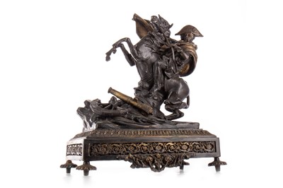 Lot 774 - BRONZED METAL SCULPTURE, LE MARECHAL D'EMPIRE