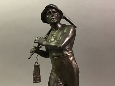 Lot 226 - SPELTER FIGURE