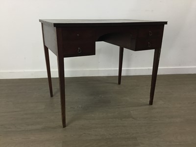 Lot 265 - MAHOGANY WRITING TABLE