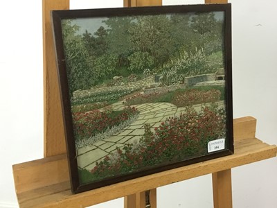 Lot 254 - NEEDLEWORK PANEL