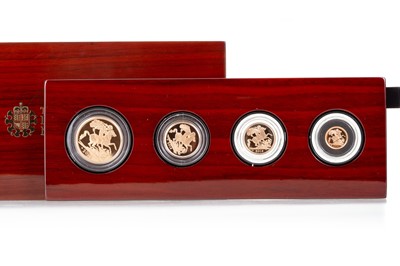Lot 50 - THE SOVEREIGN GOLD FOUR COIN SET