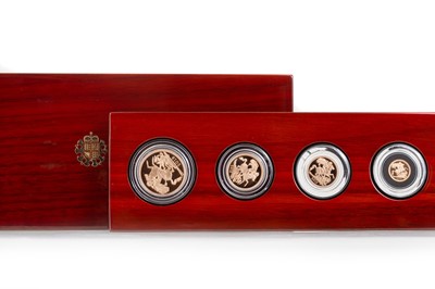 Lot 55 - THE SOVEREIGN GOLD FOUR COIN SET