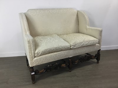 Lot 323 - TWO SEAT PARLOUR SOFA