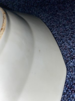 Lot 1178 - CHINESE BLUE & WHITE PLATE