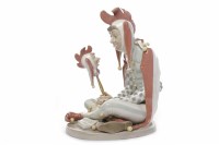 Lot 445 - NORMAN ROCKWELL FOR LLADRO - COURT JESTER...