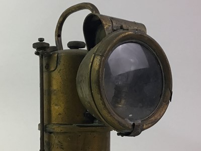 Lot 353 - BRASS LNWR LANTERN