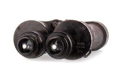 Lot 25 - CARL ZEISS, THIRD REICH KRIEGSMARINE 8x60 BINOCULARS