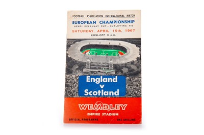 Lot 1529 - ENGLAND VS. SCOTLAND, PROGRAMME