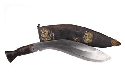 Lot 217 - NEPALESE KUKRI KNIFE