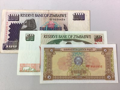 Lot 419 - COLLECTION OF FOREIGN BANKNOTES