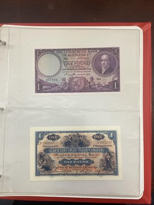 Lot 58 - COLLECTION OF SCOTTISH BANKNOTES
