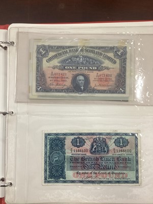 Lot 58 - COLLECTION OF SCOTTISH BANKNOTES