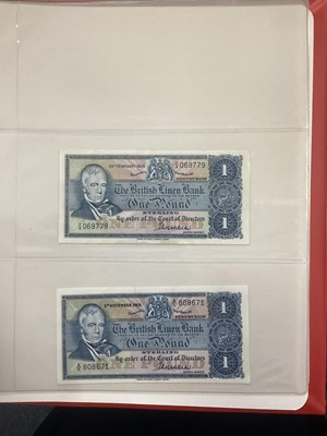 Lot 58 - COLLECTION OF SCOTTISH BANKNOTES
