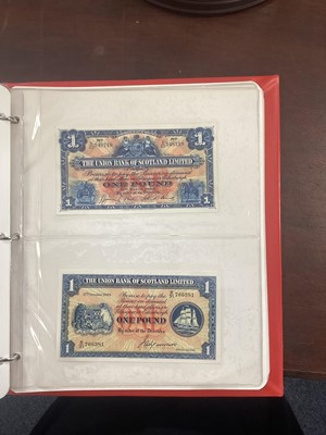 Lot 58 - COLLECTION OF SCOTTISH BANKNOTES