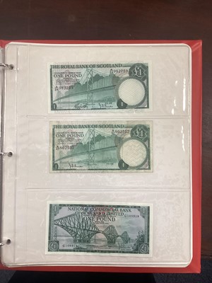 Lot 58 - COLLECTION OF SCOTTISH BANKNOTES