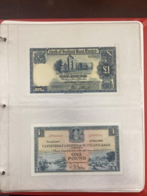 Lot 58 - COLLECTION OF SCOTTISH BANKNOTES