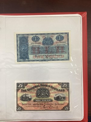 Lot 58 - COLLECTION OF SCOTTISH BANKNOTES