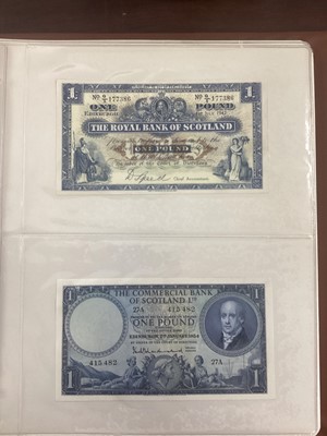 Lot 59 - COLLECTION OF SCOTTISH BANKNOTES