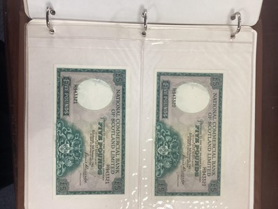 Lot 59 - COLLECTION OF SCOTTISH BANKNOTES