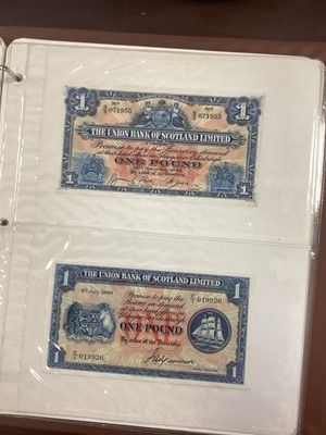 Lot 59 - COLLECTION OF SCOTTISH BANKNOTES