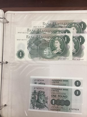 Lot 59 - COLLECTION OF SCOTTISH BANKNOTES