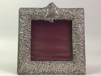 Lot 462 - SILVER PHOTOGRAPH FRAME