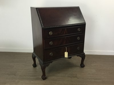 Lot 399 - MAHOGANY BUREAU