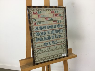 Lot 445 - 19TH CENTURY SAMPLER